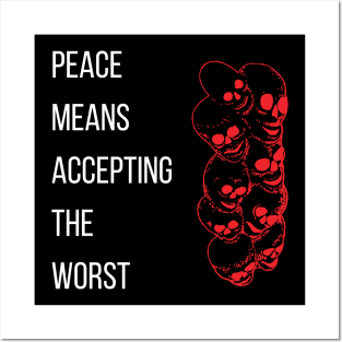 Peace is Acceptance Posters and Art